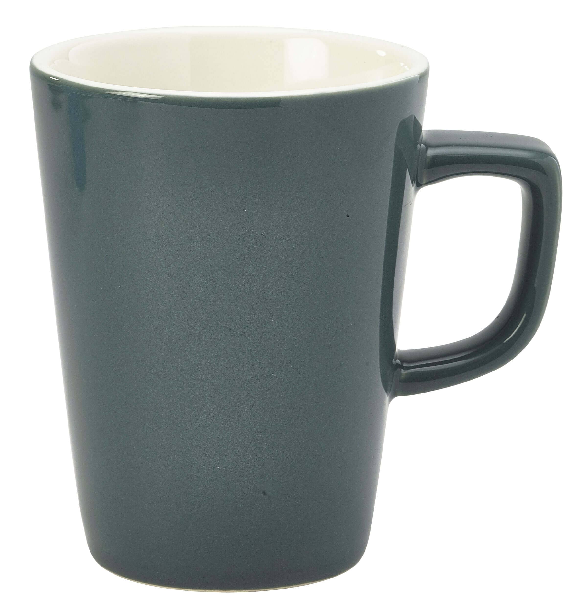 Henkelbecher grau - 340ml (6 Stk.)