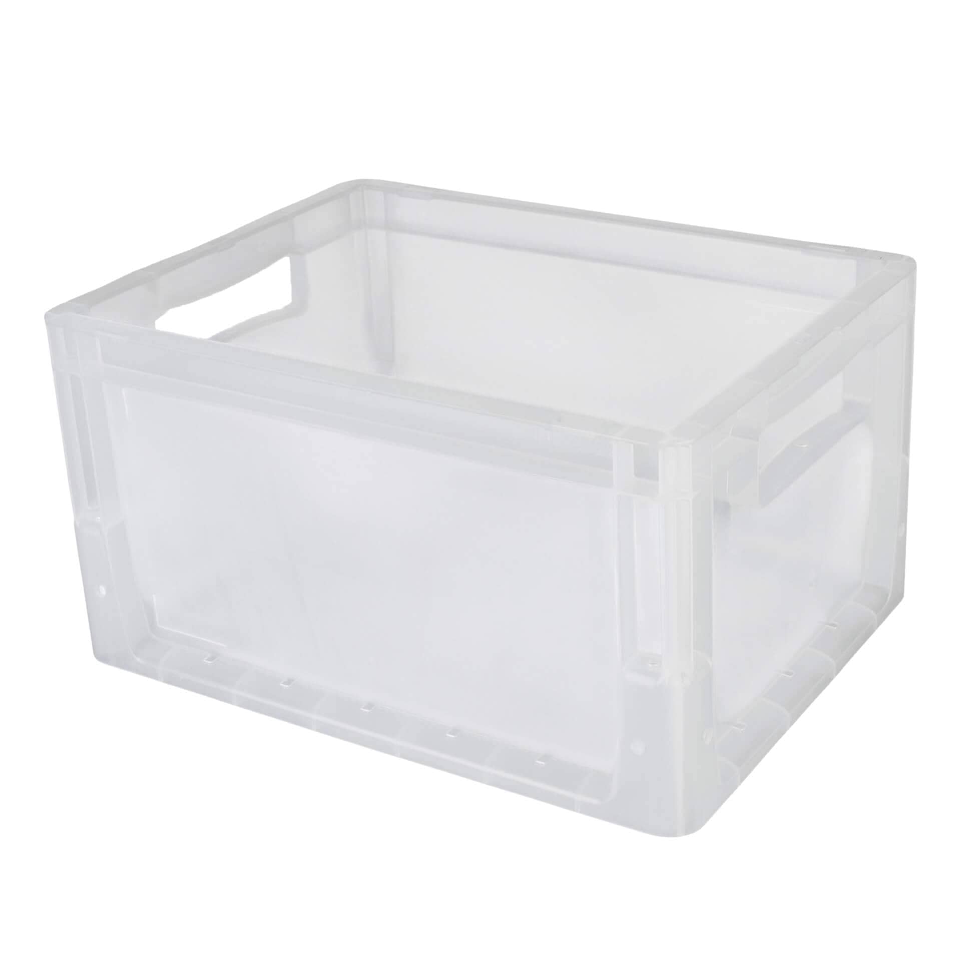 Stackable Container Euronorm Budget Crystal  - 40x30x22.5 cm / 21 L