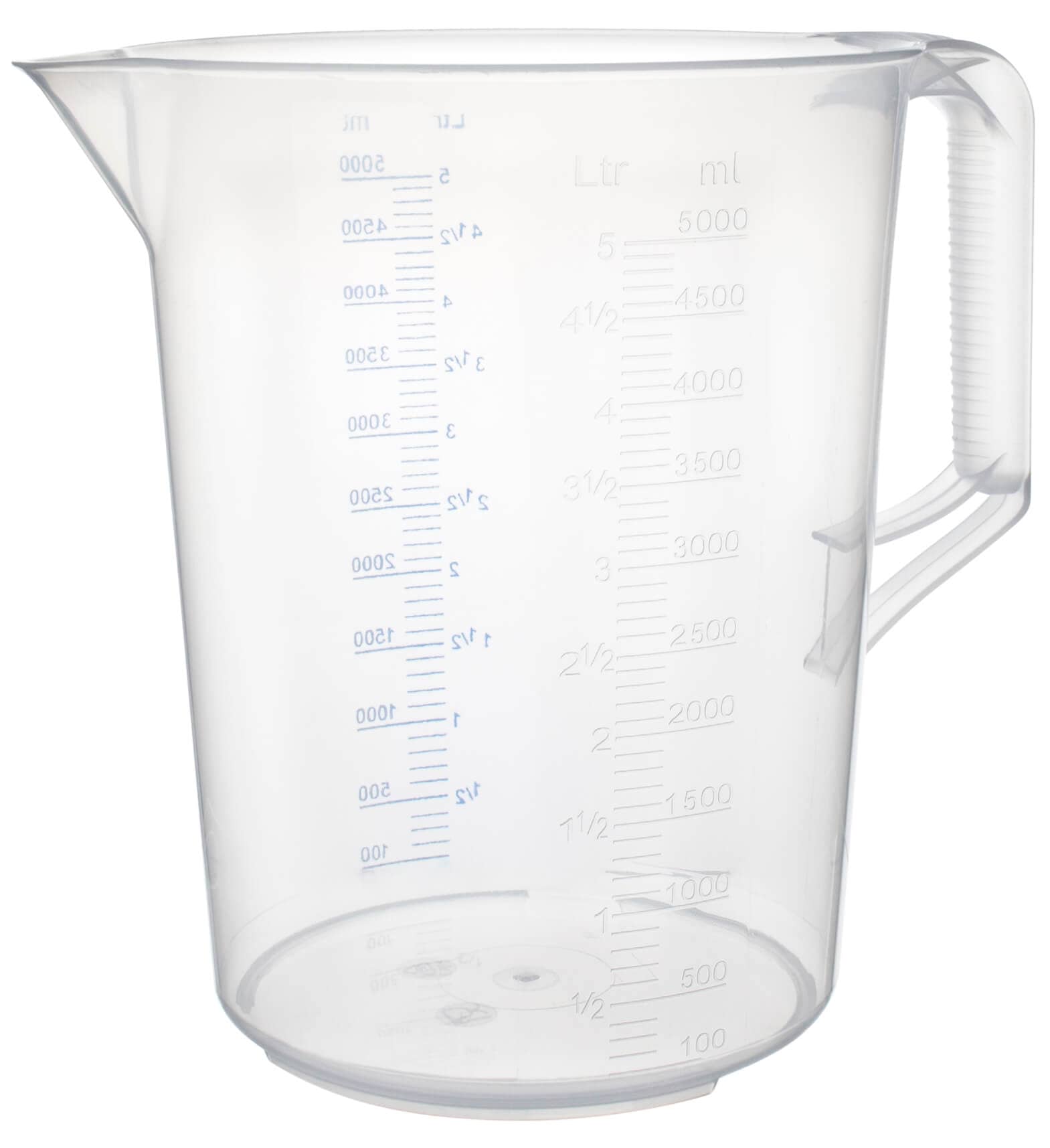 Messbecher, PP - Skalierung bis 5000ml