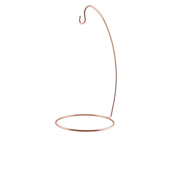 Support pour brochettes, acier inoxydable couleur cuivre - 45 cm