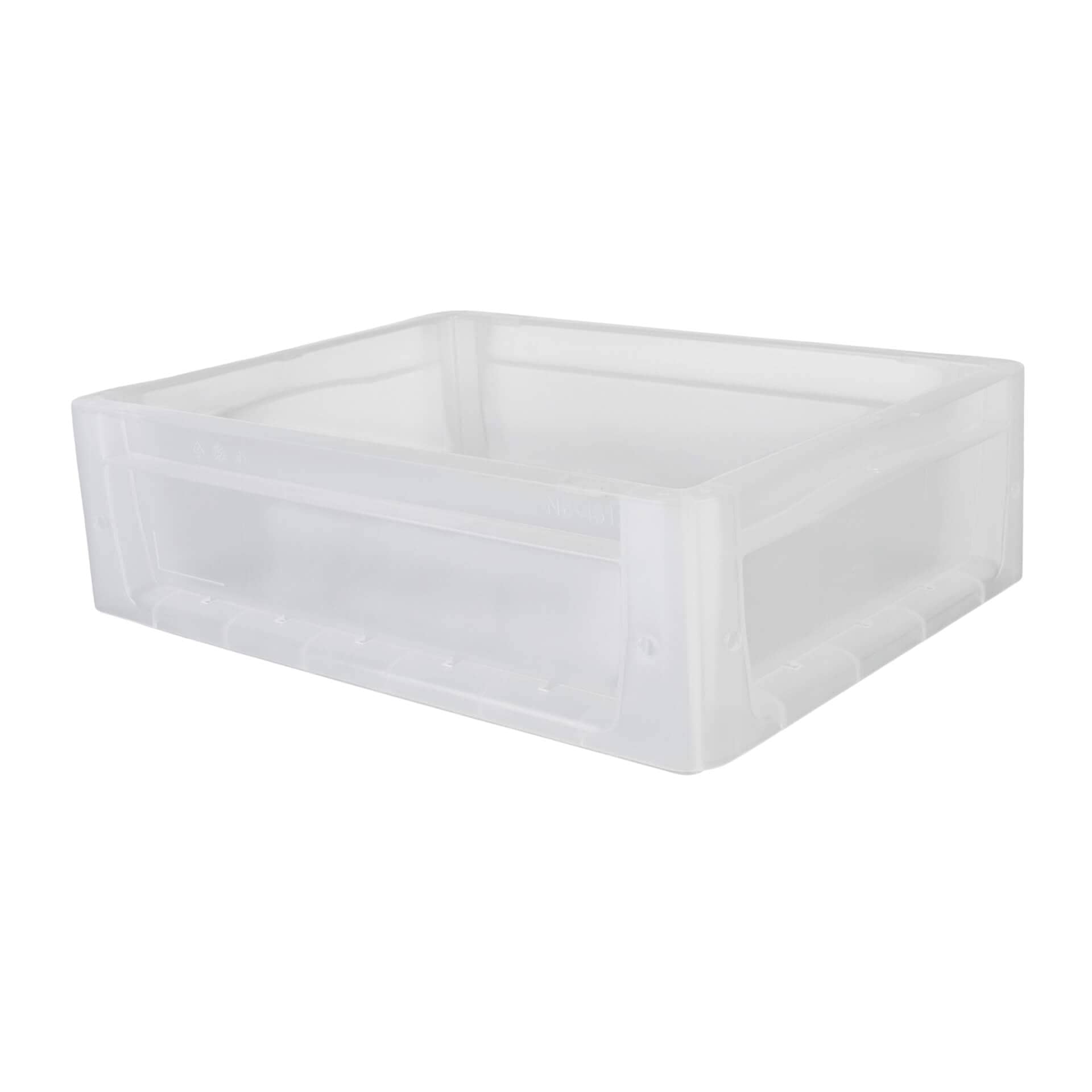 Stackable Container Euronorm Budget Crystal - 40x30x12.5 cm / 11 L