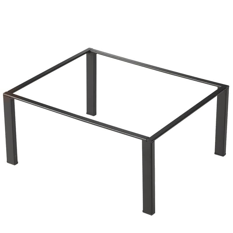 Buffet riser black, steel - 32x26x15cm (GN 1/2)