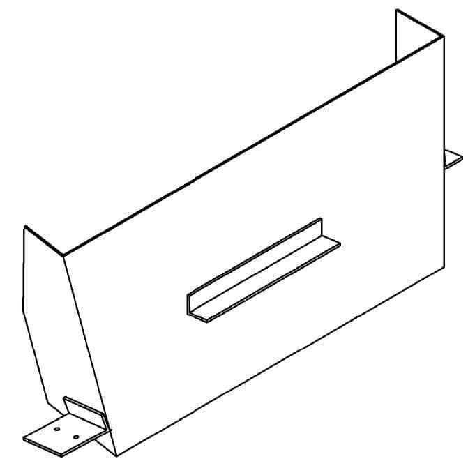 Deflector de hielo Hoshizaki IM-130/IM-240 ANE