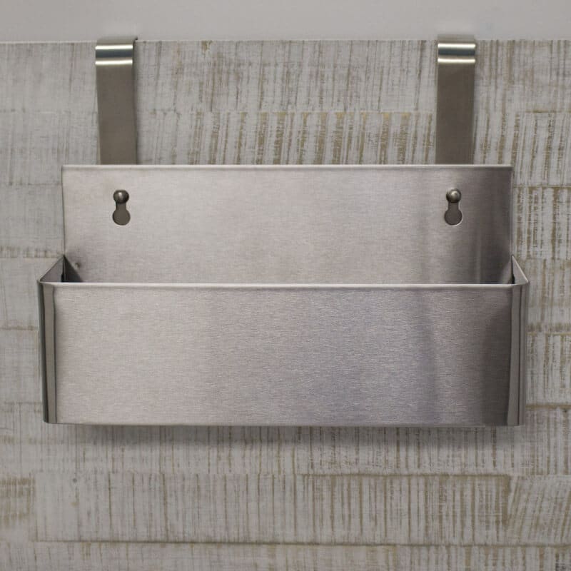 Kitchen organizer set with holders and draining mat