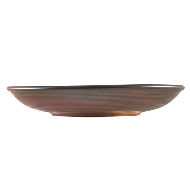 Assiette creuse Terra Rustic Copper – 25 cm (6 pcs)