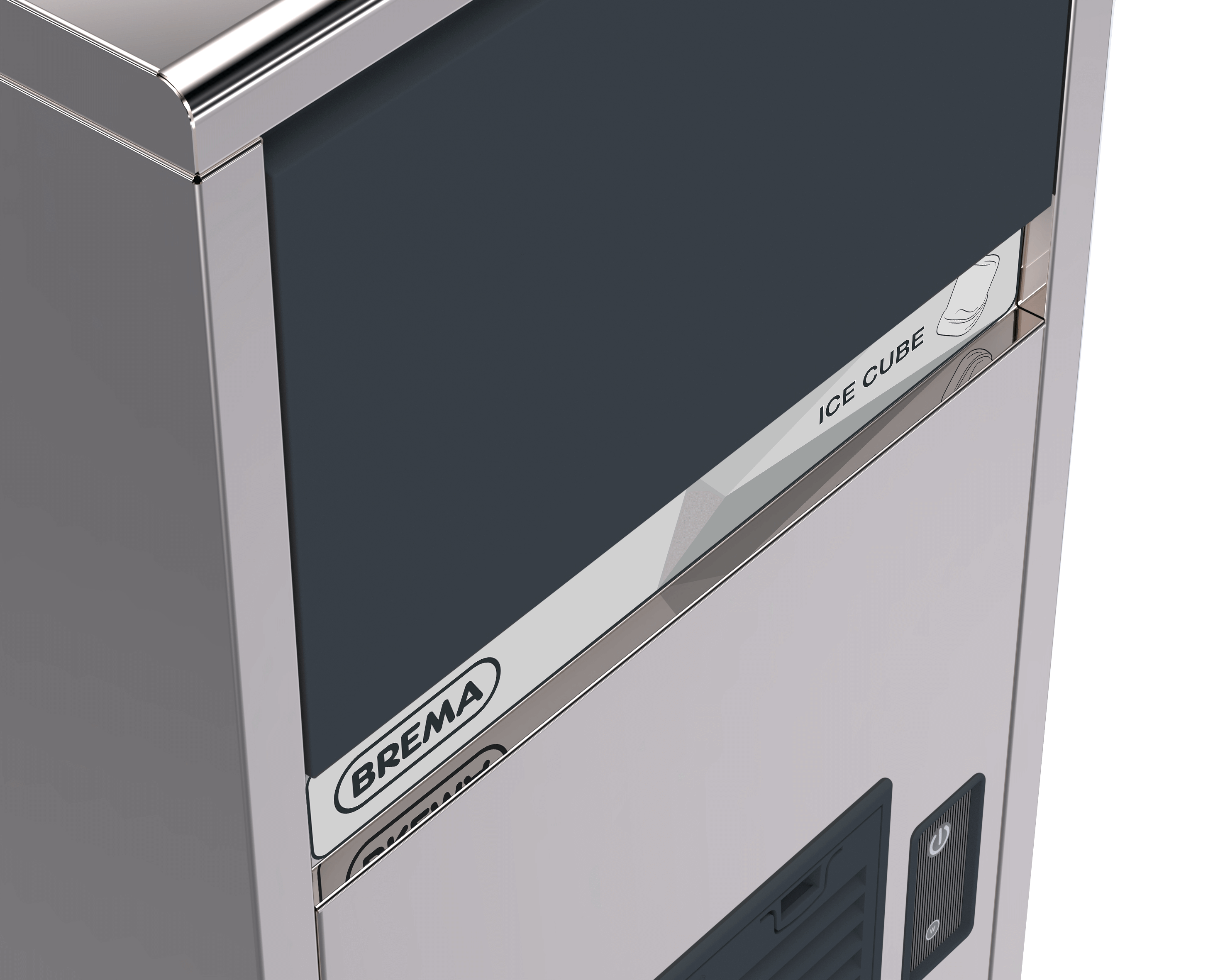Machine à glaçons Brema série CB 249W HC - Cônes de glace (29 kg)