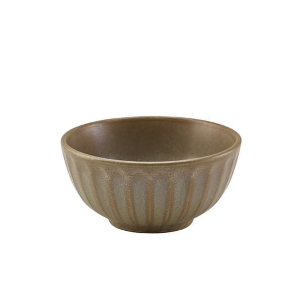 Round bowl Terra Matt Grey Wave Structure – 13,8 cm (6 pcs.)