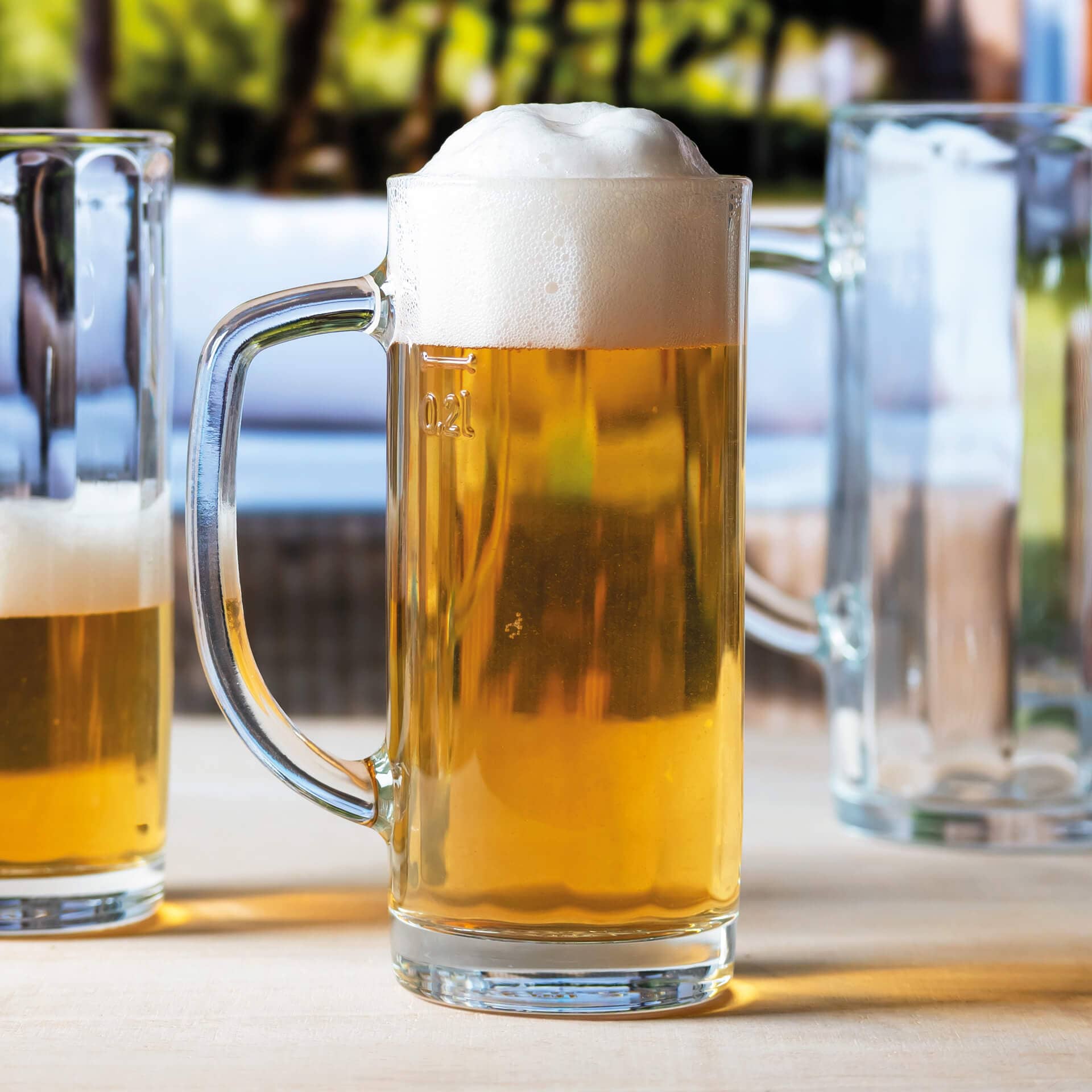 Jarra de cerveza Minden, Table Roc - 280 ml, 0,2 l marca (1 unidad)