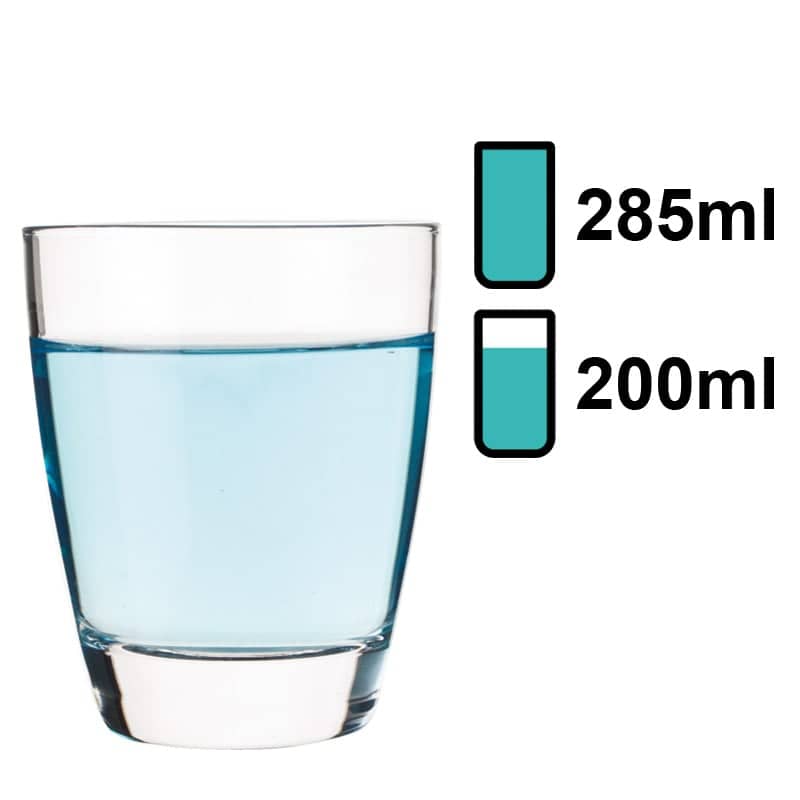Verre à eau Manon, Bormioli Rocco - 285 ml (3 pièces)