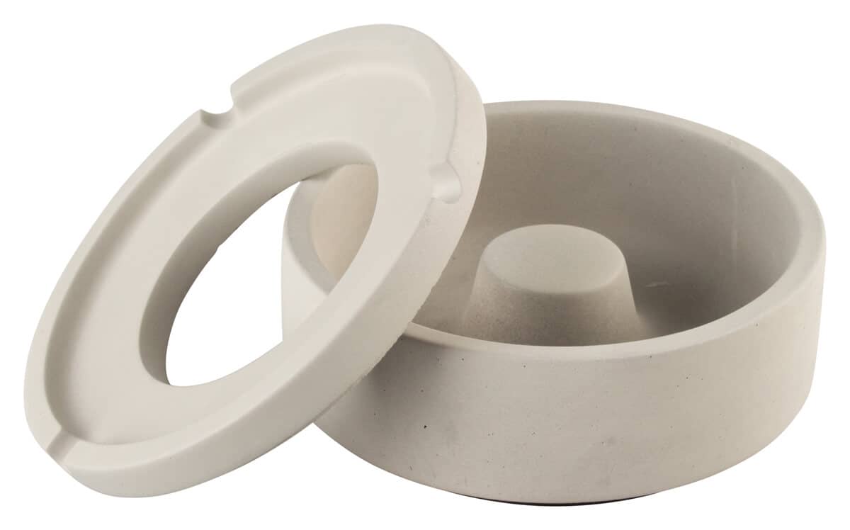 Cenicero cortavientos - Hormigón (10,5 cm)