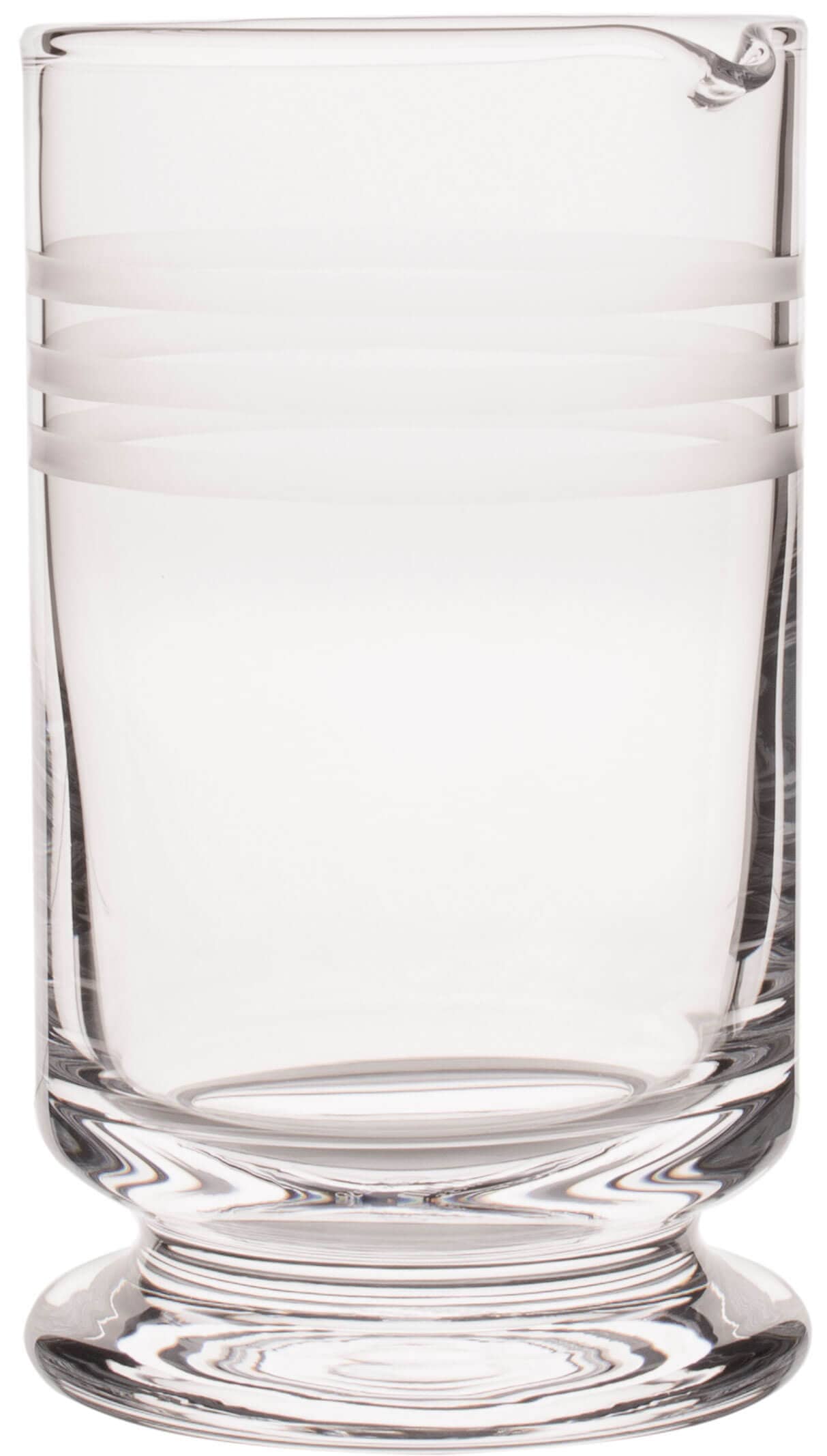 Calabrese 3 Cuts mixing glass, with spout - 600ml