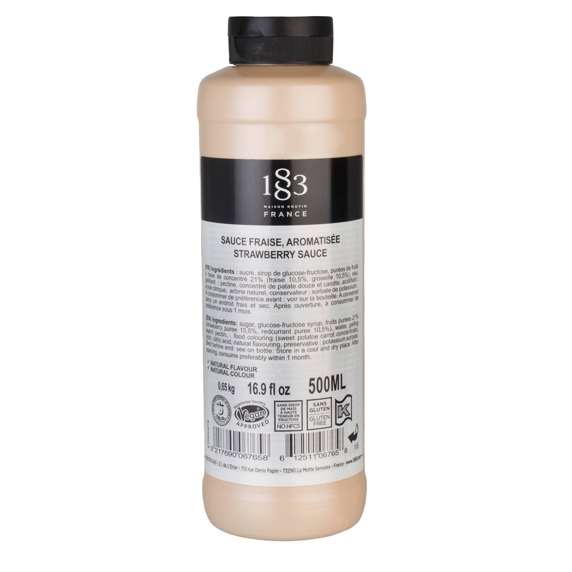 Strawberry Sauce - Maison Routin 1883 (500 ml)