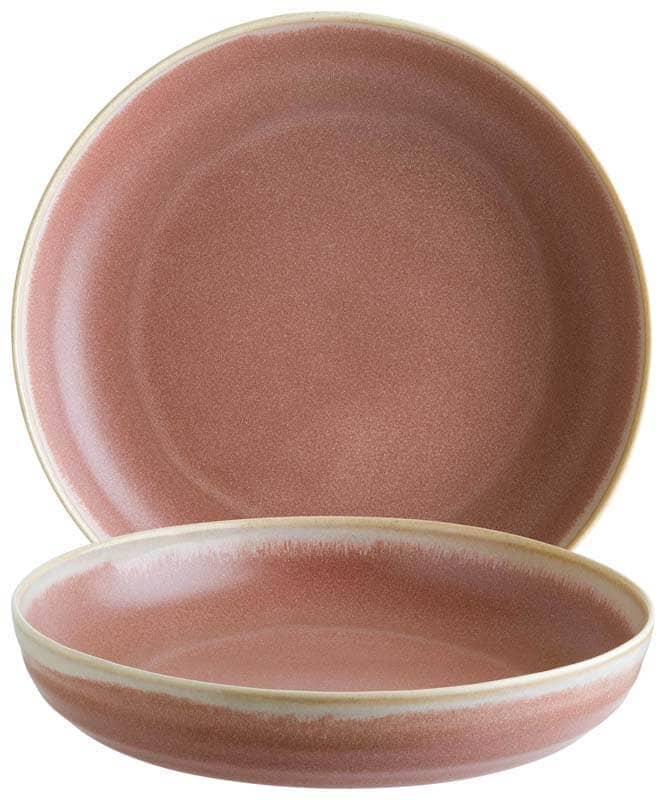 Bonna Pott Bowl Pink 22cm, 107cl rose - 6 pièces