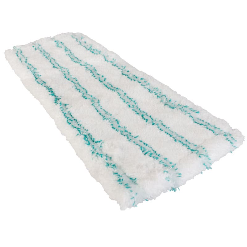 Mikrofaser-Wischmopp mit Borsten und Taschen, Polyester - 40 cm