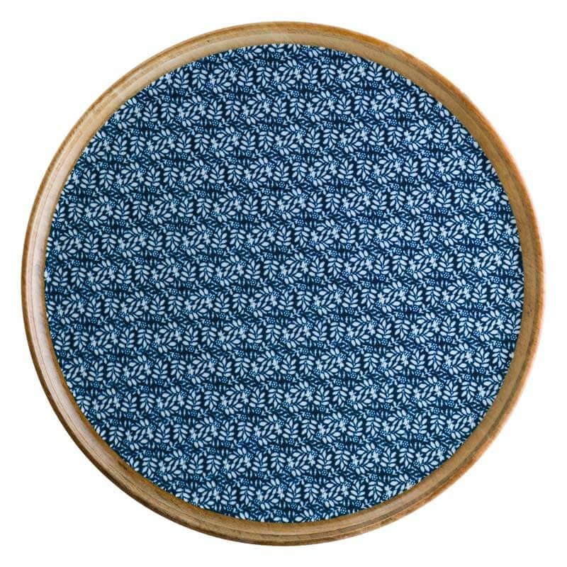 Bonna Lupin Gourmet Pizza Plates, 32 cm, Blue - 6-Pack