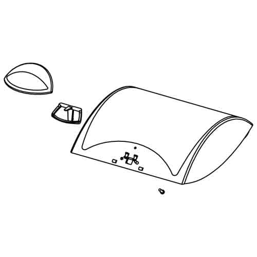 Top cover with handle - Santos #53 (53110)