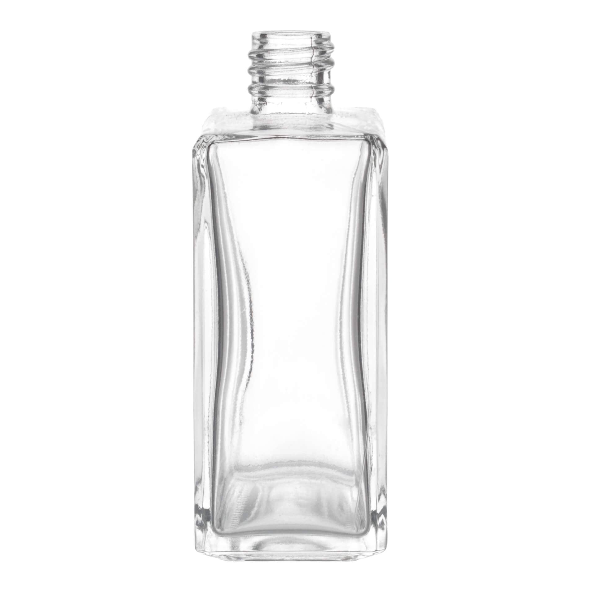 Botella pulverizadora cuadrada, con embudo - 100 ml