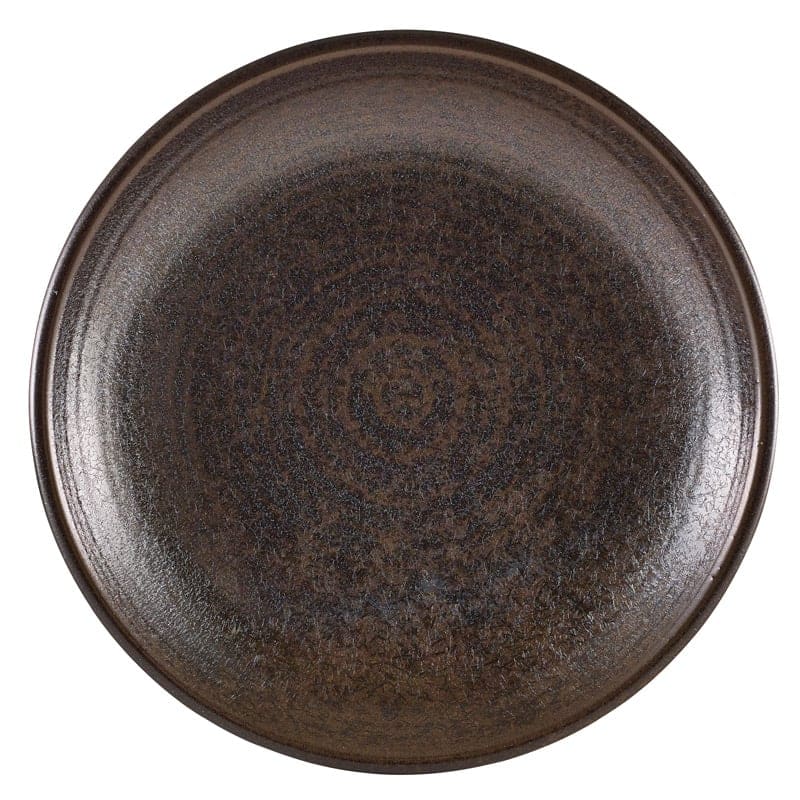 Assiette creuse Terra Cinder Black - 28 cm (3 pcs)