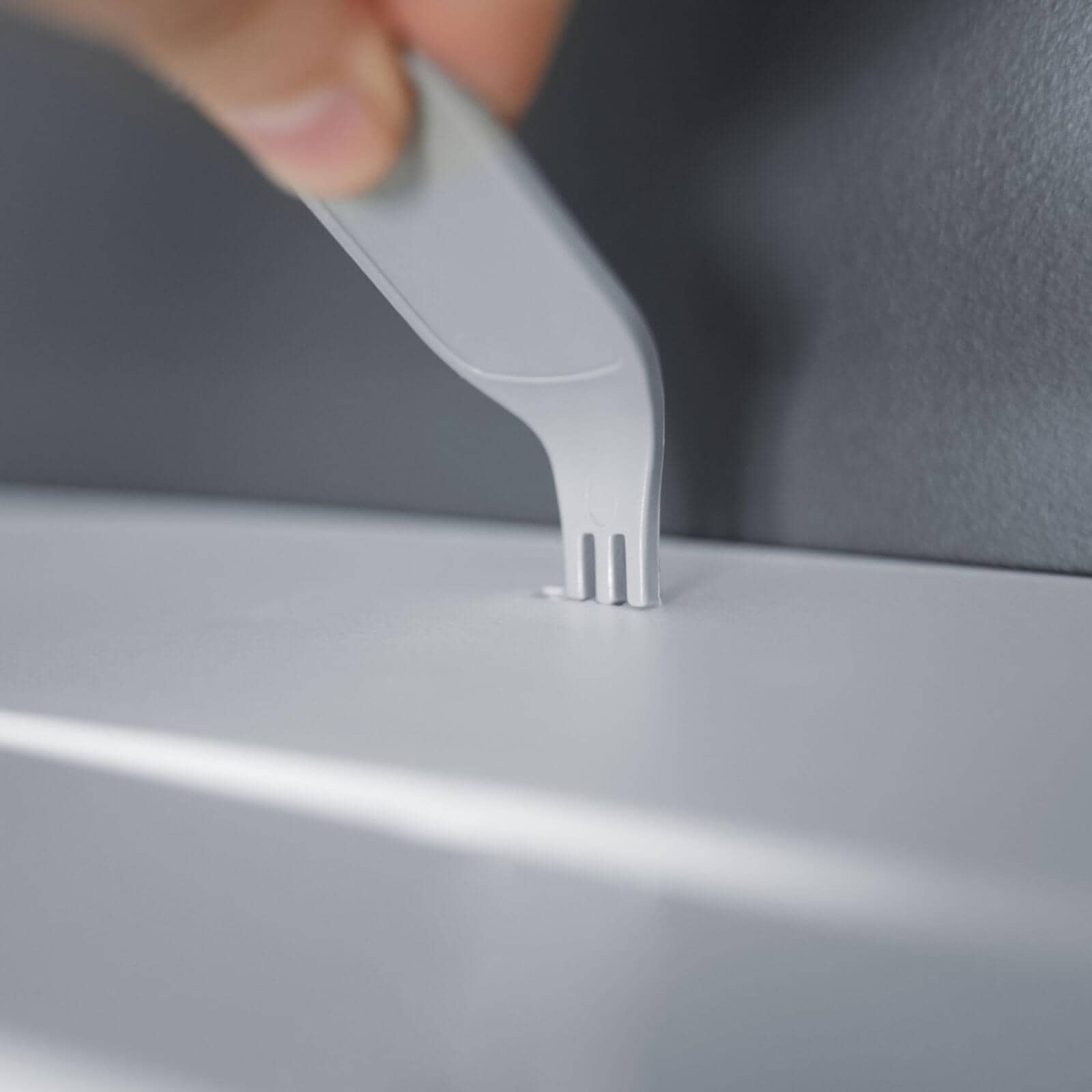 Distributeur de papier toilette Maxi Jumbo pour 2 rouleaux - blanc mat