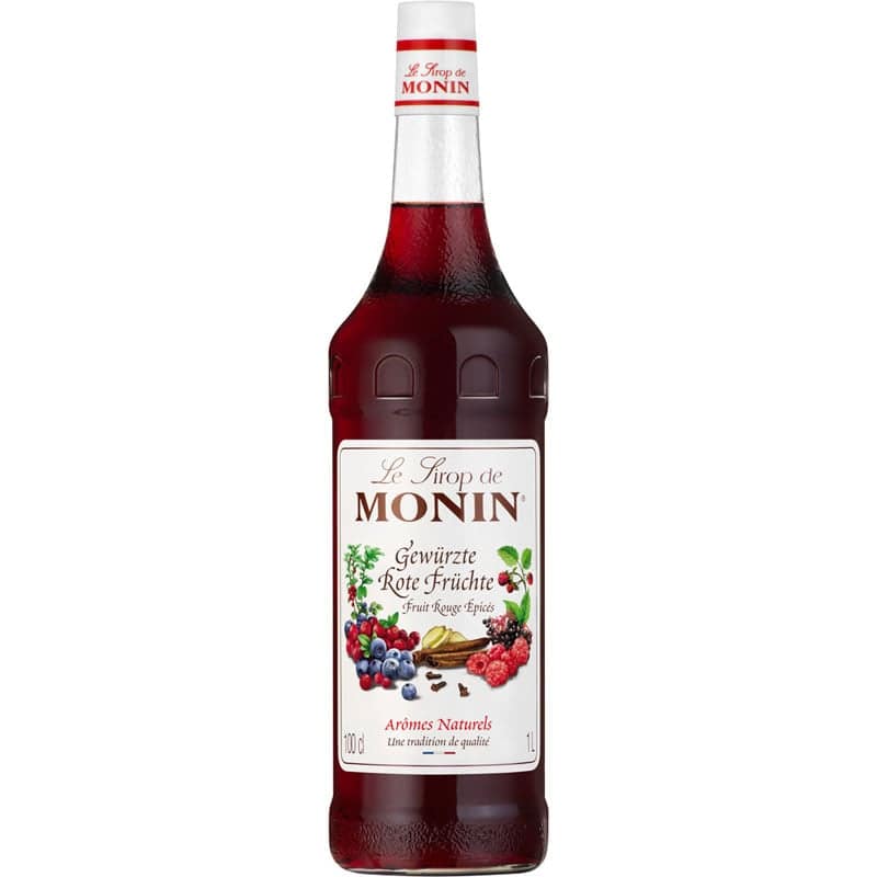Bayas rojas especiadas - Sirope Monin (1,0 l)