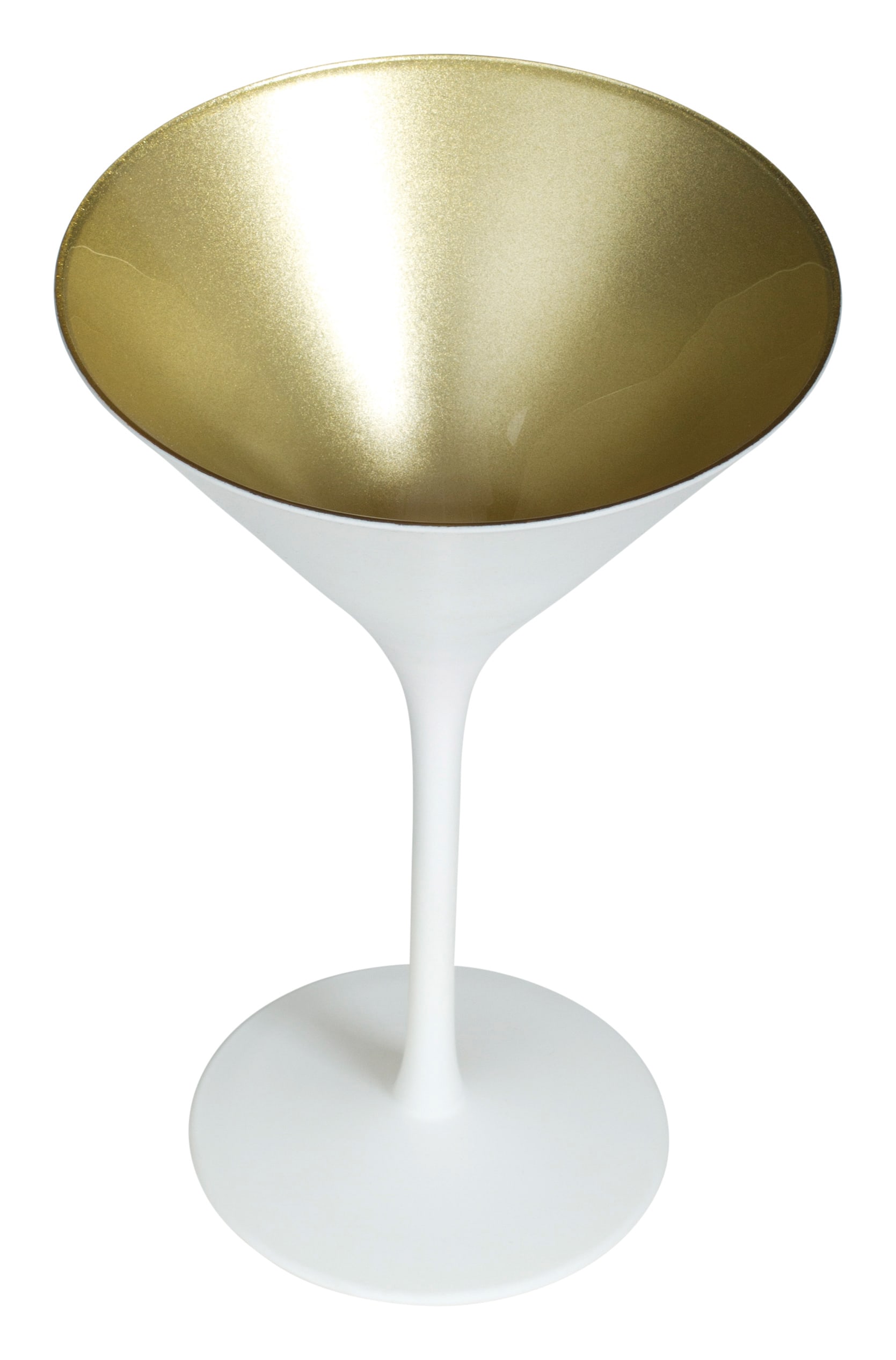 Verre à Martini, blanc/or mat, Elements Stölzle - 240ml (6 pcs.)