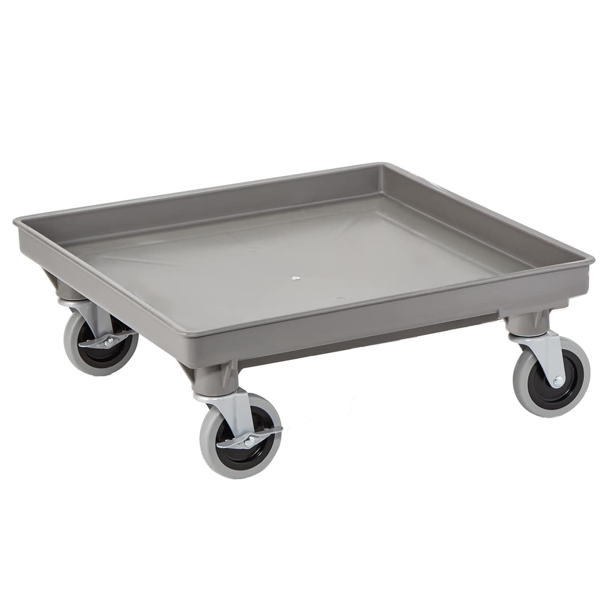 Dish rack cart without handle bar