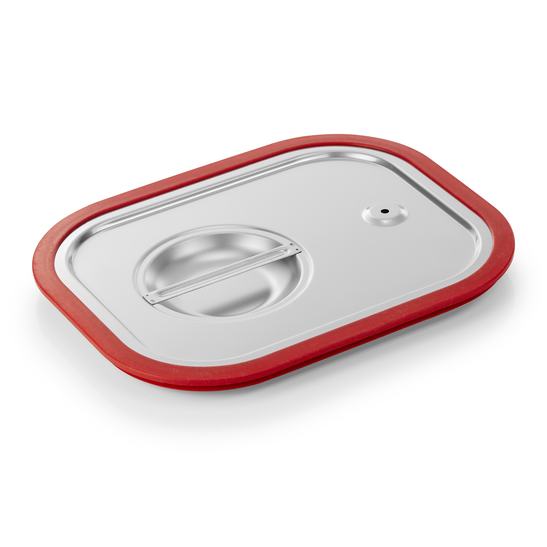 GN 1/2 transport lid, with silicone seal, CNS 18/8 (GN SELECT series)