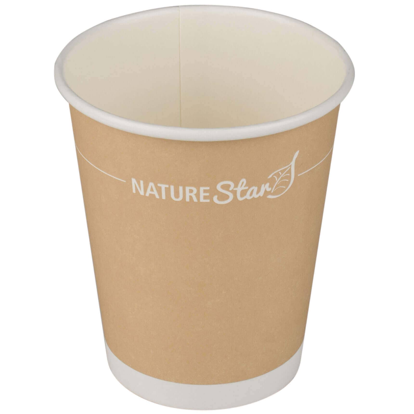 Kaffeebecher Papier, braun - 200ml (1000 Stk.)