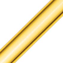 Glass drinking straws (8x200mm) - yellow (50 pcs. + 3 brushes)