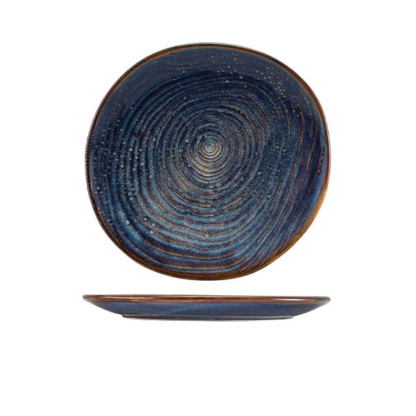Teller Terra Aqua Blue Organic – 25 cm (6 Stk.)