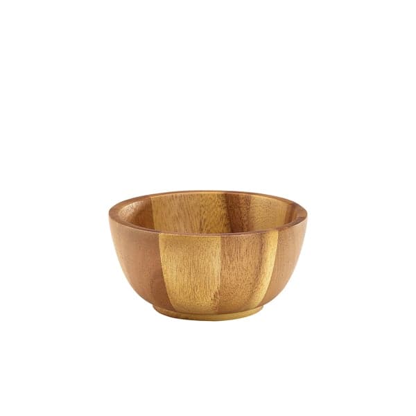 Coupe en bois, bois d'acacia - 15x7cm