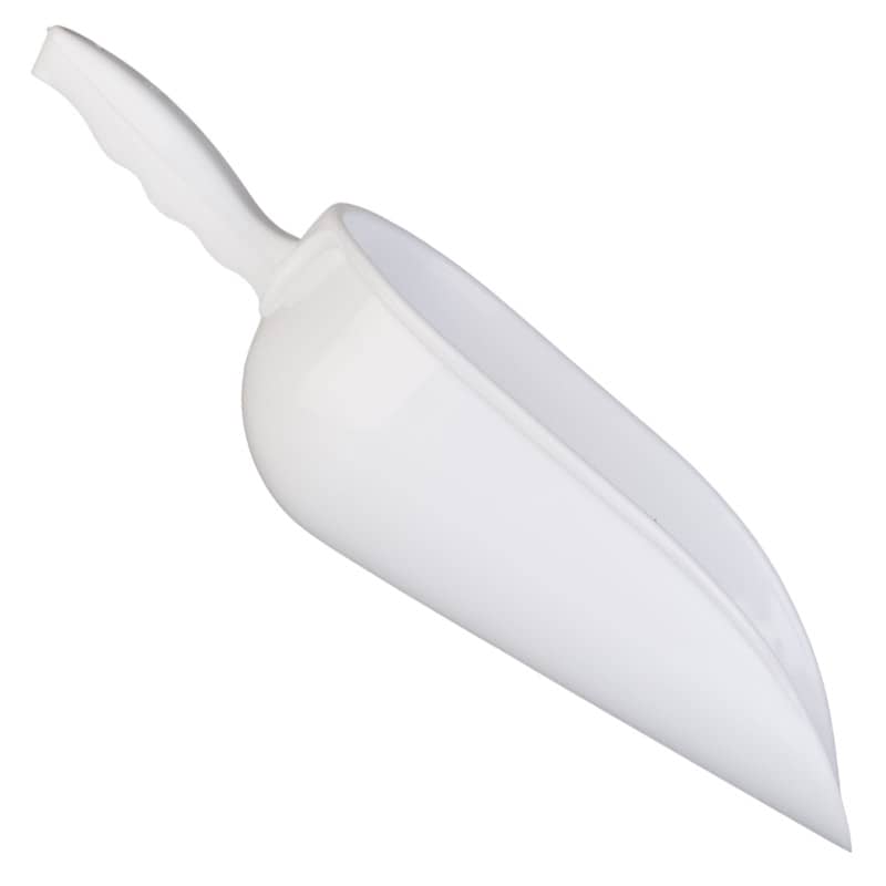 Pelle à glace / pelle multifonction, polypropylène blanc - 900 ml