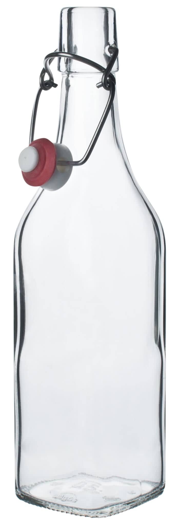 Swing-top bottle square - 500ml
