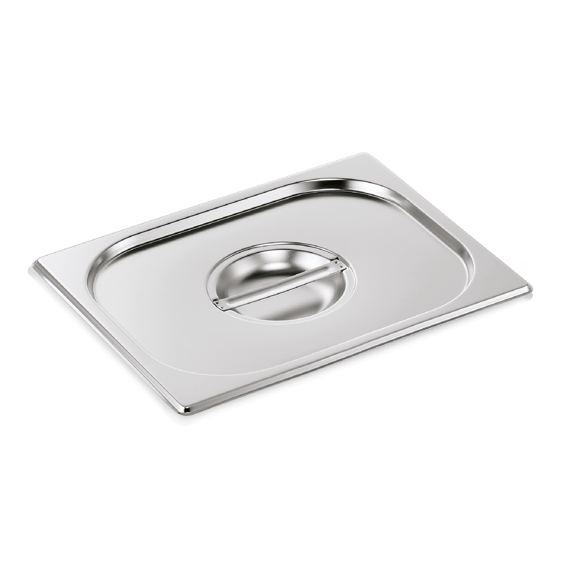 GN 1/2 Deckel, mit Löffelaussparung, CNS (Serie GN CORE)