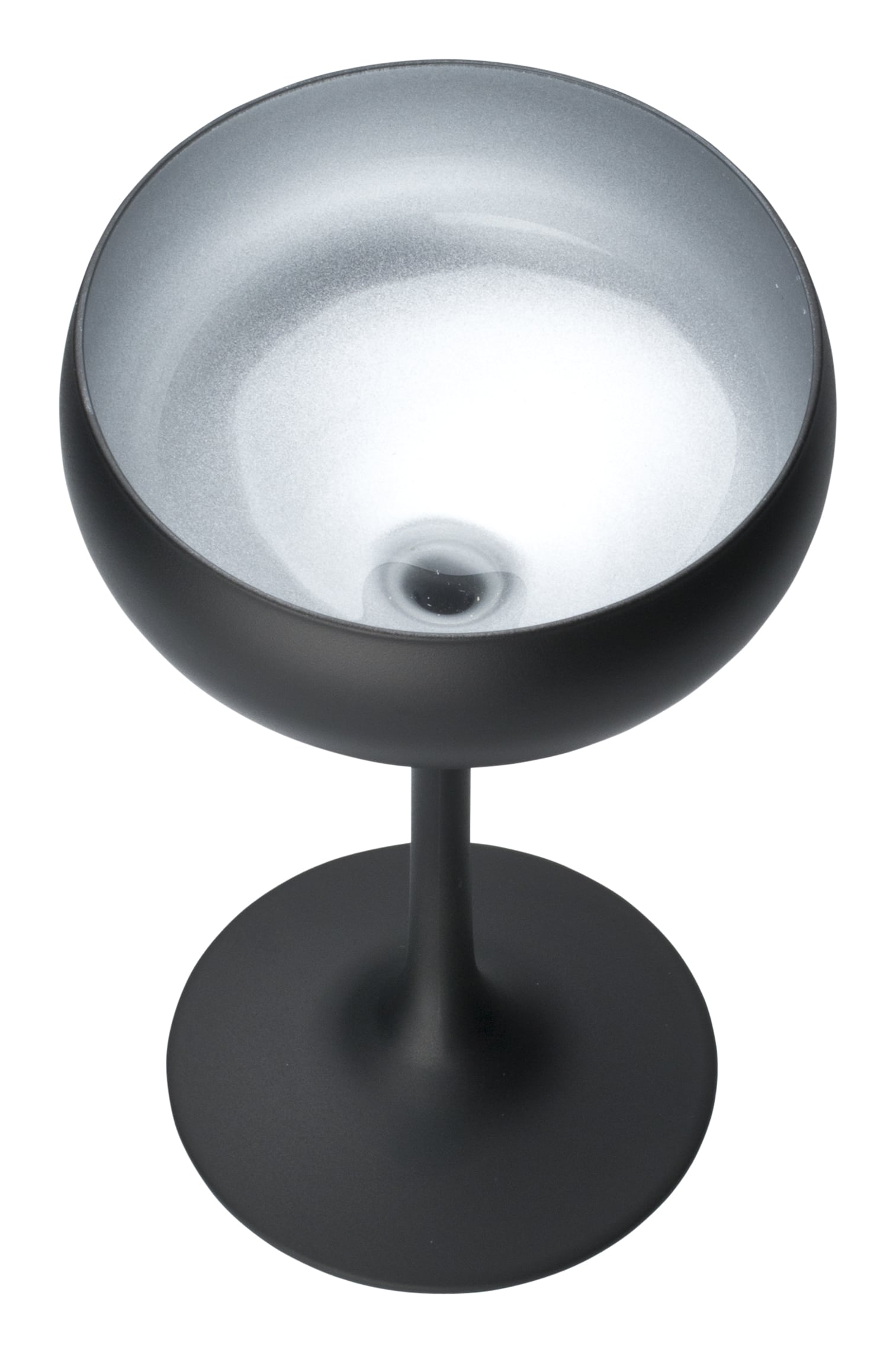 Copa de cóctel, negro mate/plata, Elements Stölzle - 230 ml (1 ud)