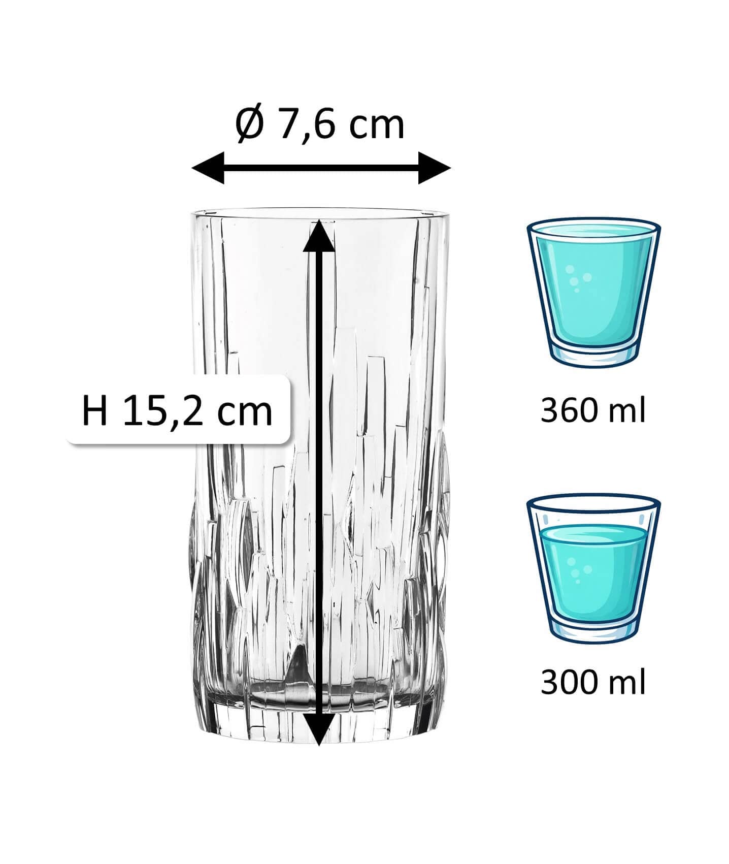 Verre à long drink Shu Fa, Nachtmann - 360ml (4 pcs.)