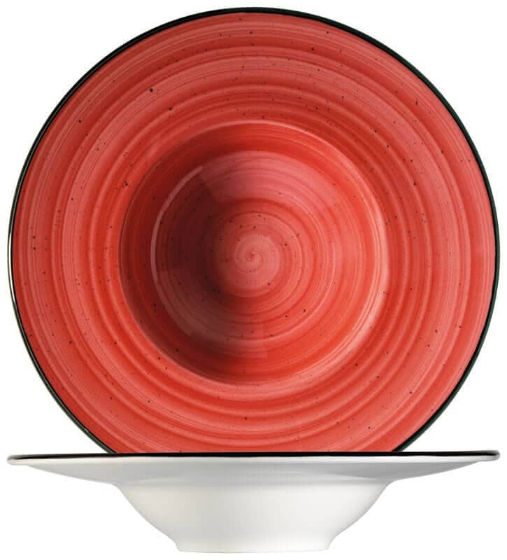 Bonna Aura Passion Banquet Pastateller 28cm rot - 6 Stück