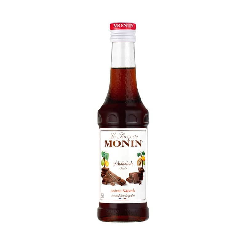 Chocolate - Sirope Monin botella pequeña (0,25 l)