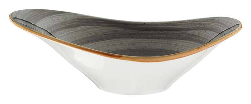 Bonna Aura Space Stream Schale 10x7,5cm, 4,5cl grau - 24 Stück