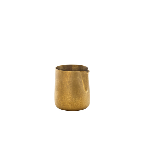 Pot à lait / pot à crème, couleur or vintage - 150 ml (12 pièces)