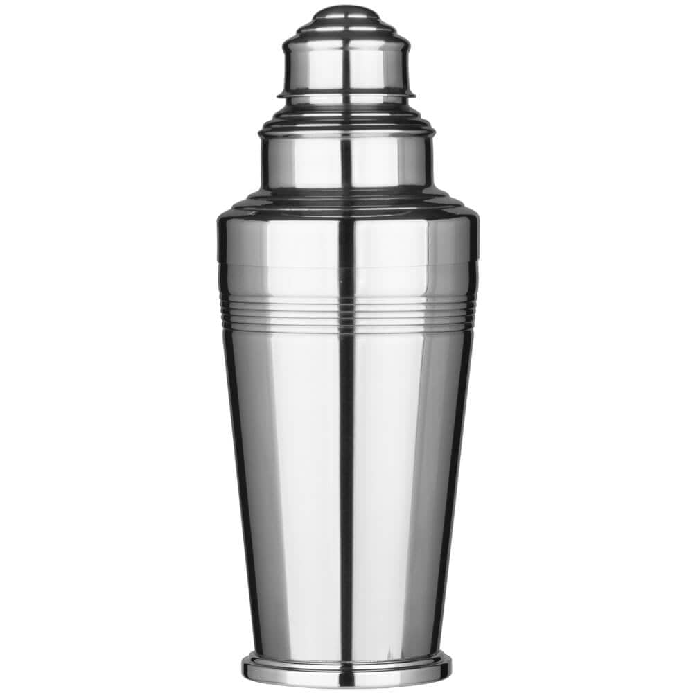 Cocktail Shaker Coley avec pied, acier inoxydable, trois parties, poli - 500ml