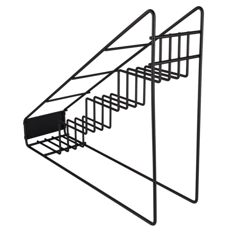 Escalier à bouteilles étroit - noir