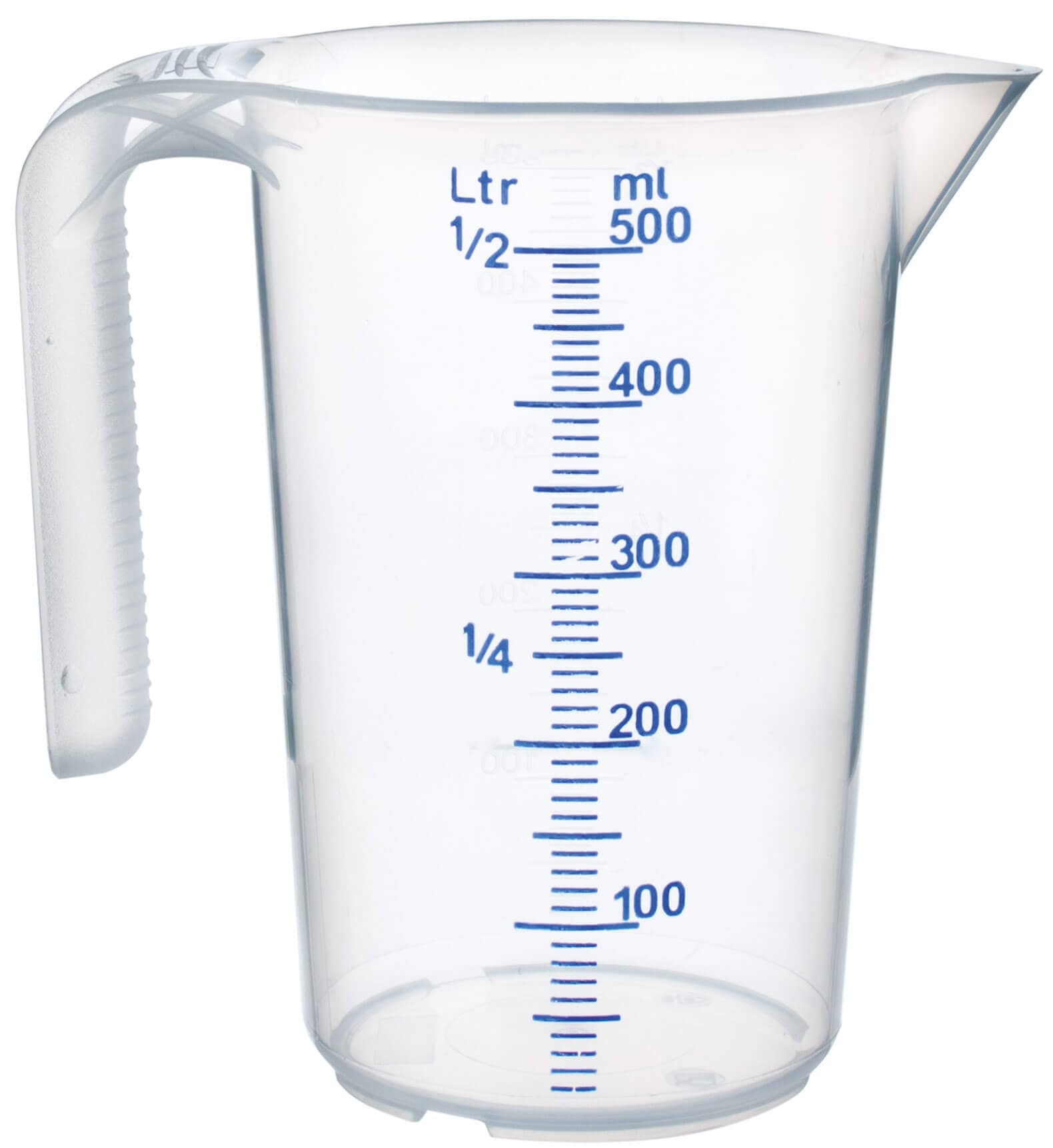 Measuring cup, stackable, PP - scale up to 500ml