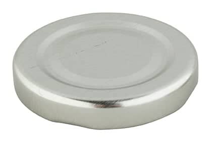 Screw cap for 250ml milk bottle - silver-colored (44,8mm)