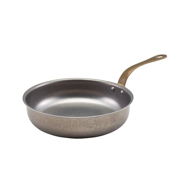 Mini-Pfanne, Edelstahl vintage - 18 x 4,25 cm (6 Stk.)