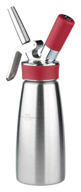 iSi Sahnebereiter "Gourmet Whip PLUS", Edelstahl - 0,5l