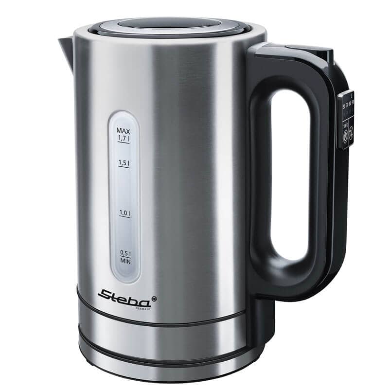 Wasserkocher WK 21 INOX, Steba, Temperaturwahl - 1,7 l