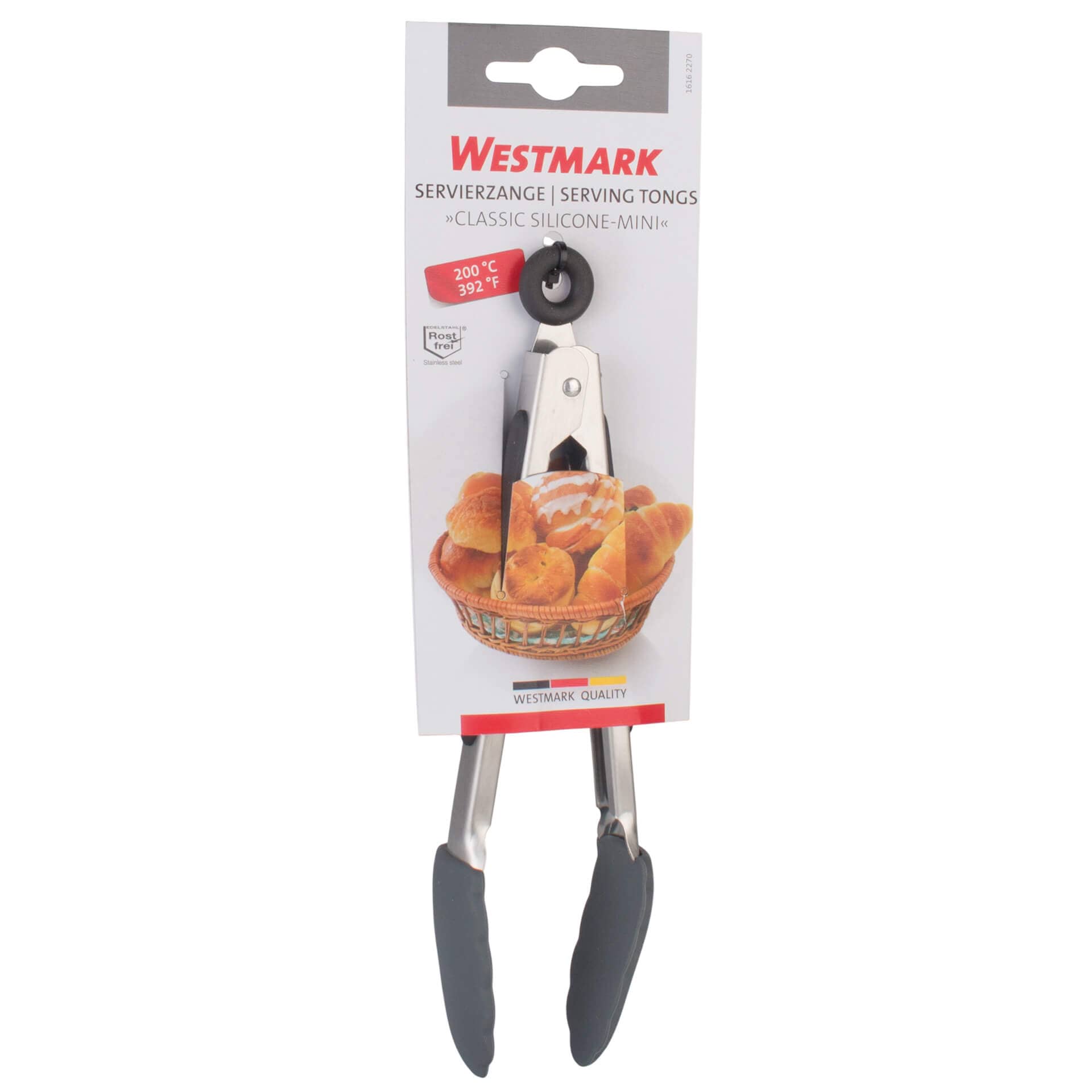 Classic Silicone Serving Tongs - 21 cm