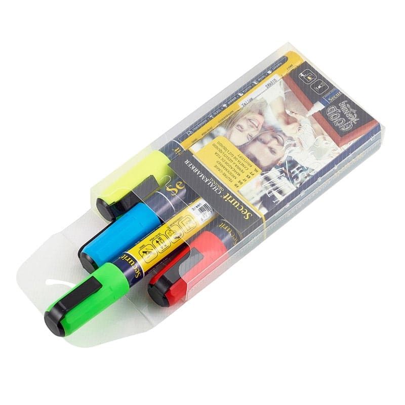 Kreidemarker medium - 4 Farben