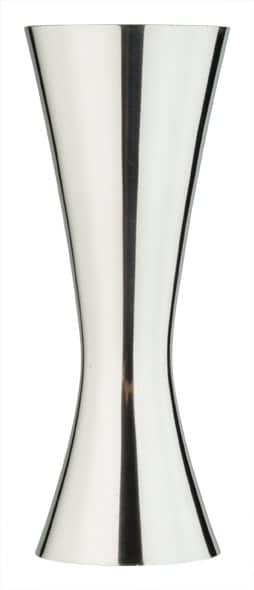 Medidor doble Aero, pulido, Urban Bar - acero inoxidable (20/40 ml)